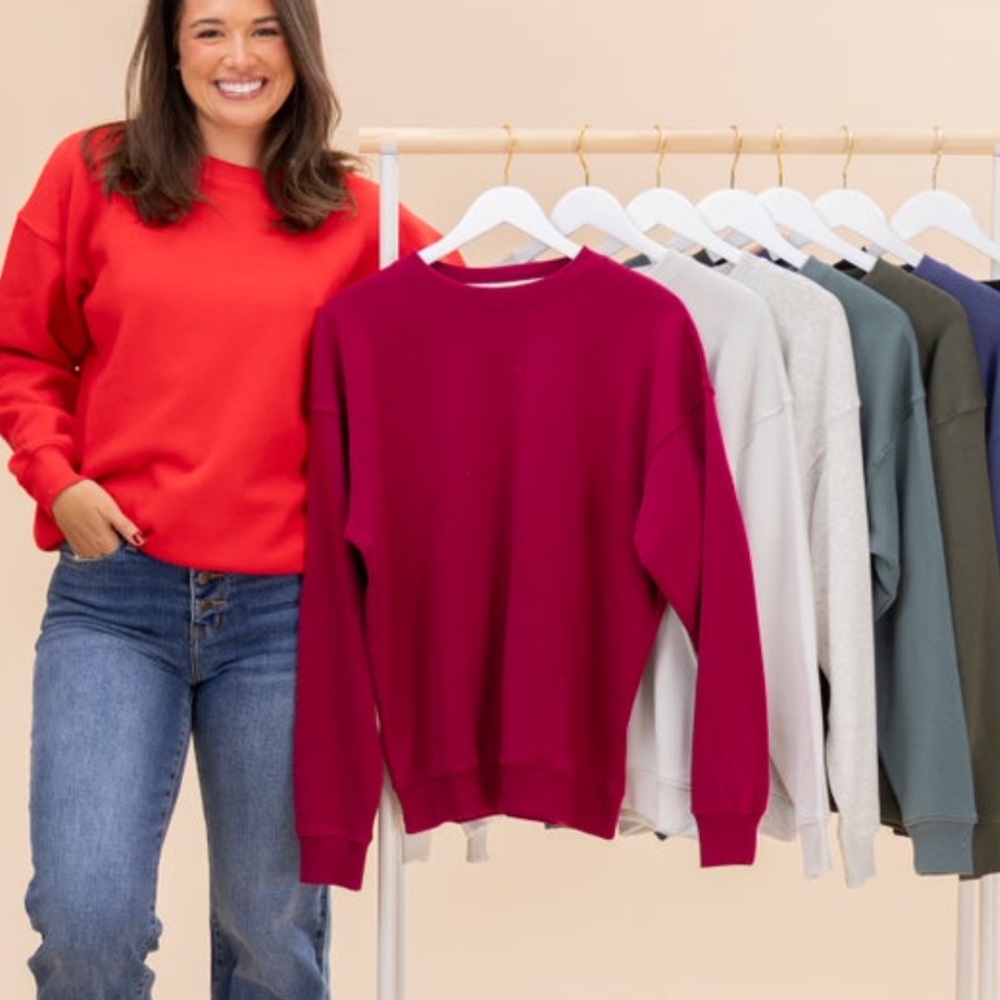 NEW Zenana Crewneck Sweatshirt